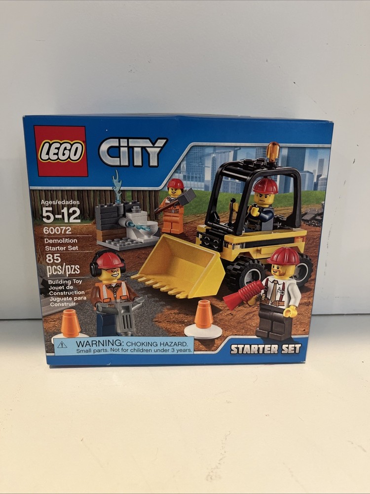 LEGO City Demolition Site Building Set with Vehicles 60072