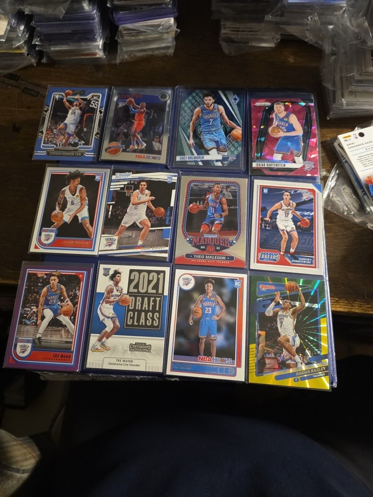 Oklahoma City Thunder Card Lot