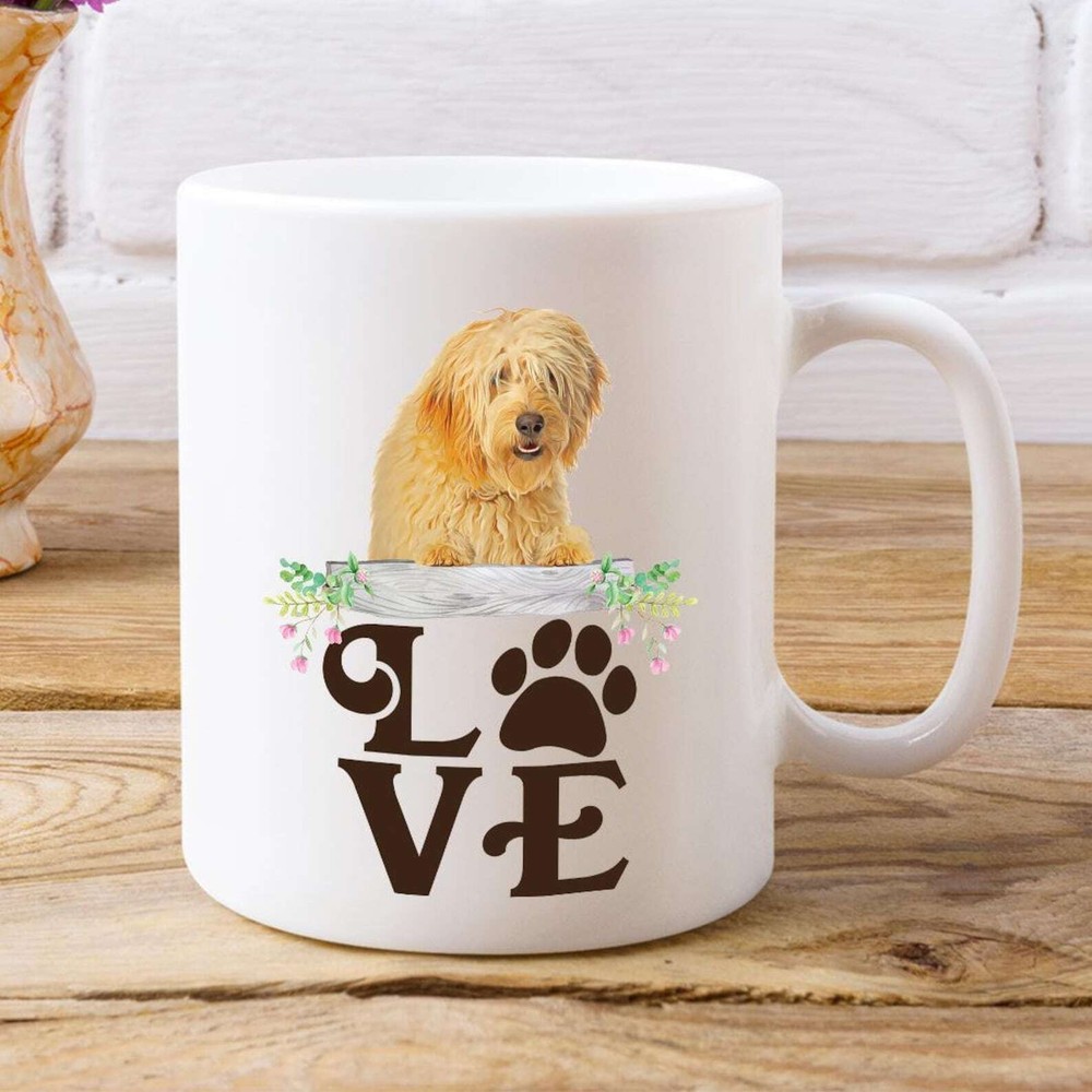 Personalized Goldendoodle Coffee Mug Custom Dog Lover Gift for Women