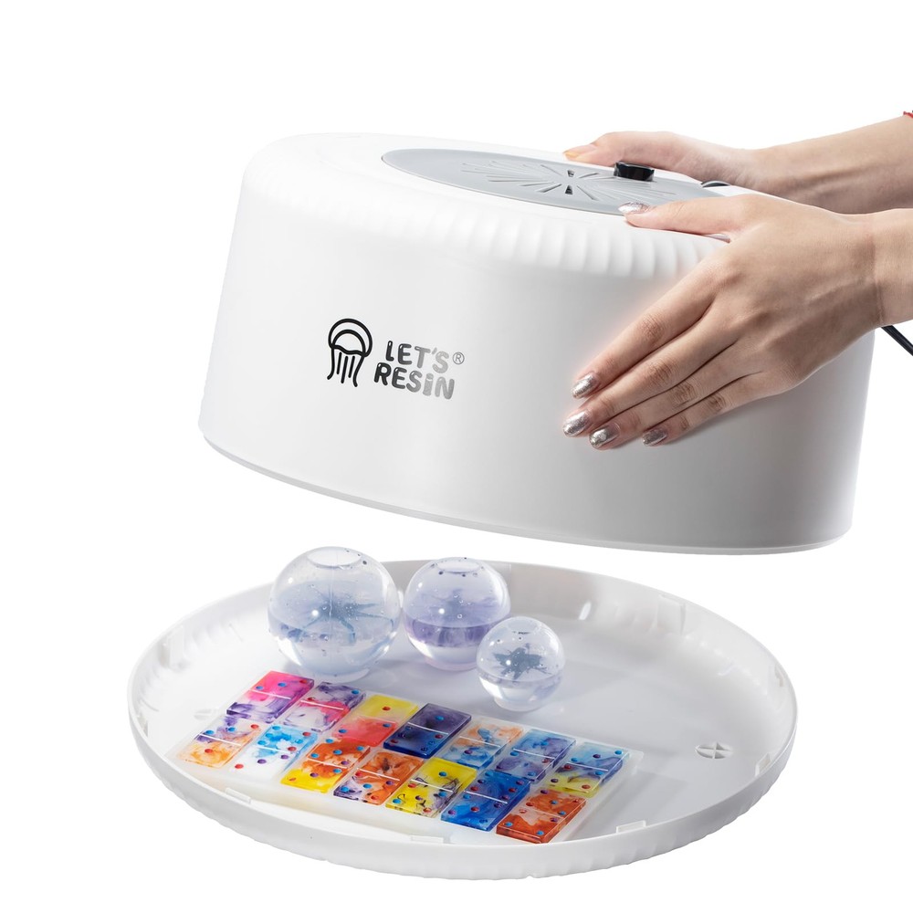 Curing Machine for Resin, 3 Hours Auto Curing Resin Dryer One-Button Setting ...