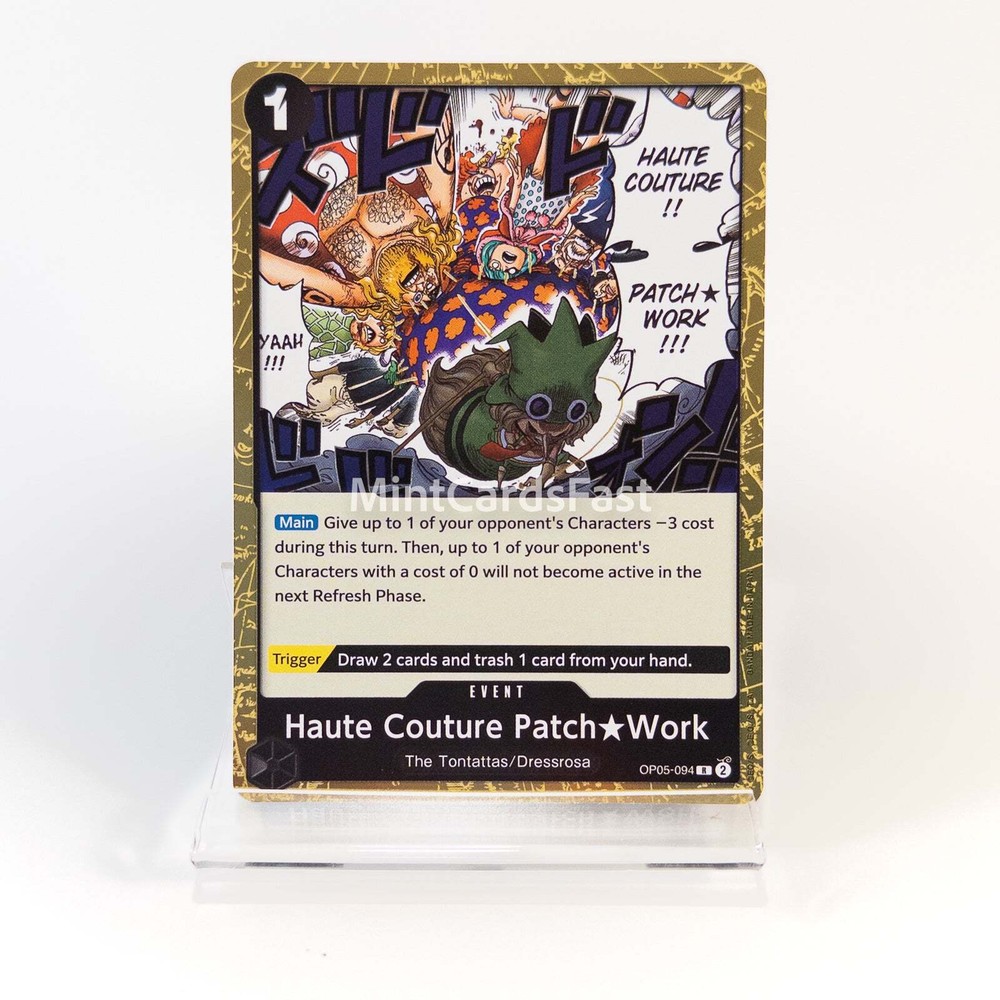 OP05-094 Haute Couture Patch Work English One Piece Card Game