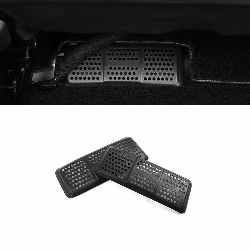 For Tesla 3 2017-2023 Car Under Seat Air Outlet Protection Anti-dust Cover trim