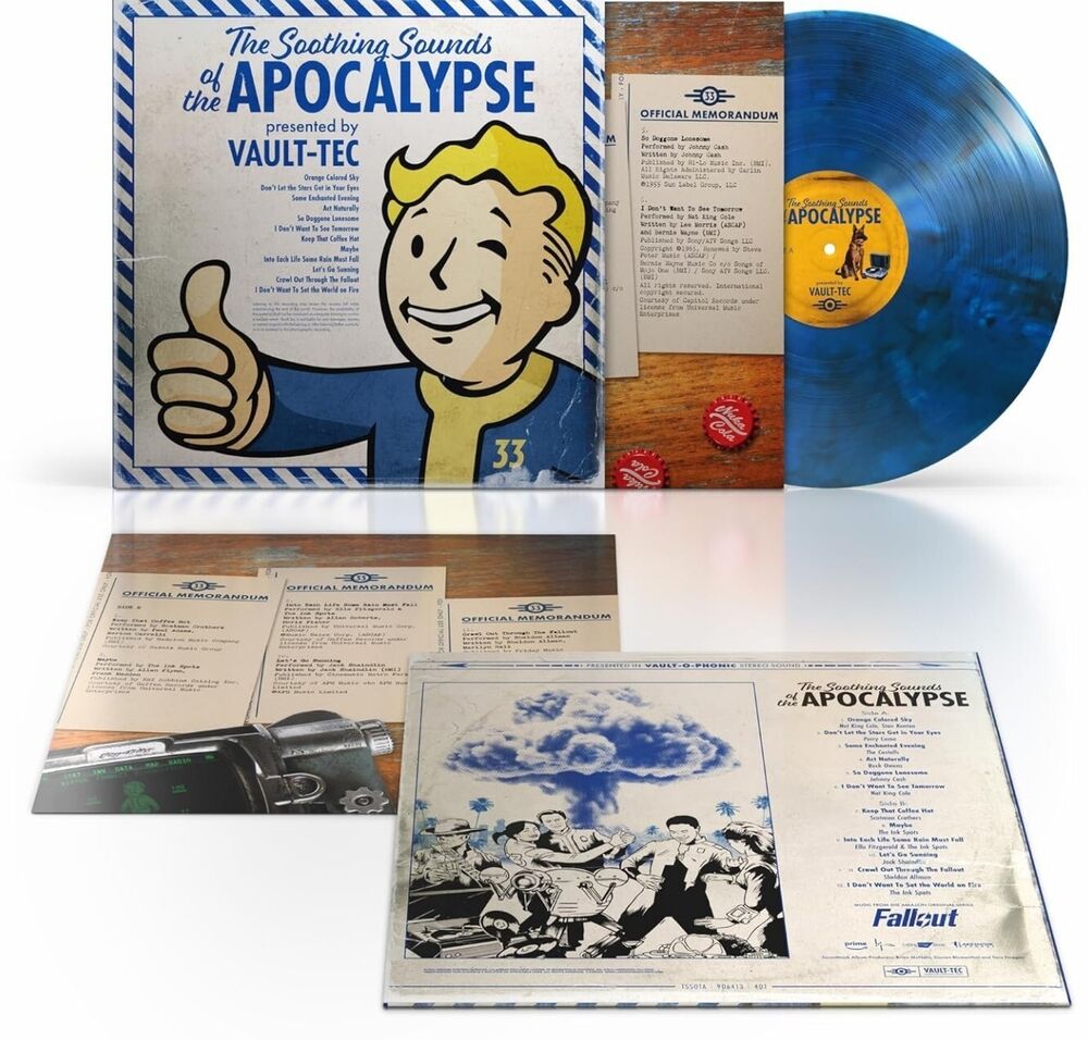 PRESALE-Various - Fallout - The Soothing Sounds Of The Apocalypse -Vinyl LP BLUE-image