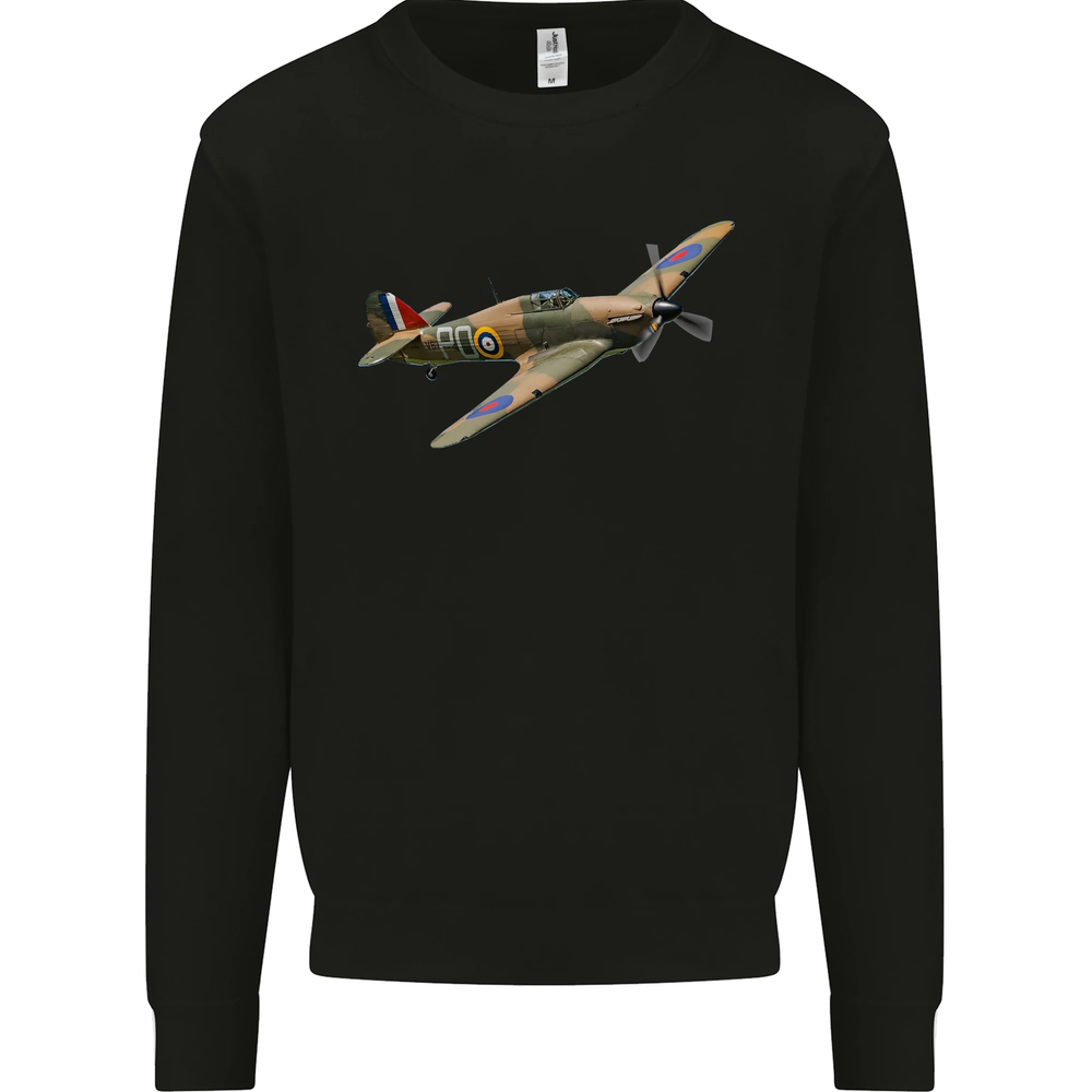 A Hawker Hurricane Flying Solo Mens Sweatshirt Jumper