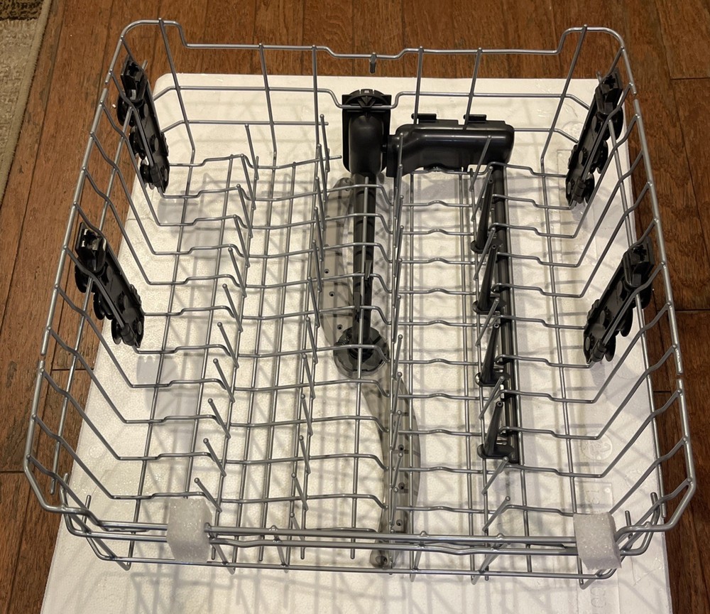 WD28X24438 WS28X26105 OEM GE Dishwasher Upper Rack with Spray Arm and Manifold