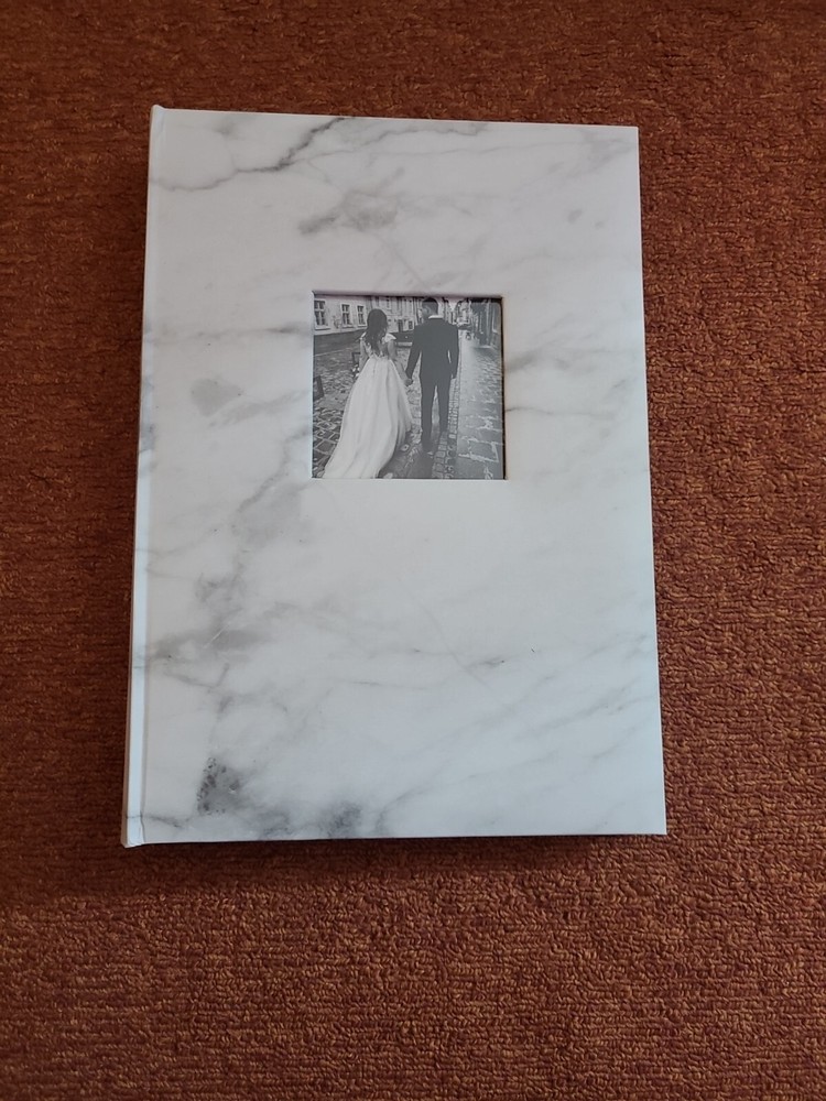 240-Photo Marble Album for 4x6 or 5x7 Prints