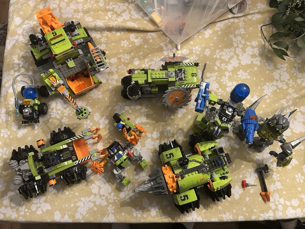 LEGO Power Miners Lot 8957 8961 8959 8956 8960 8189 8188 8962 8963 8190