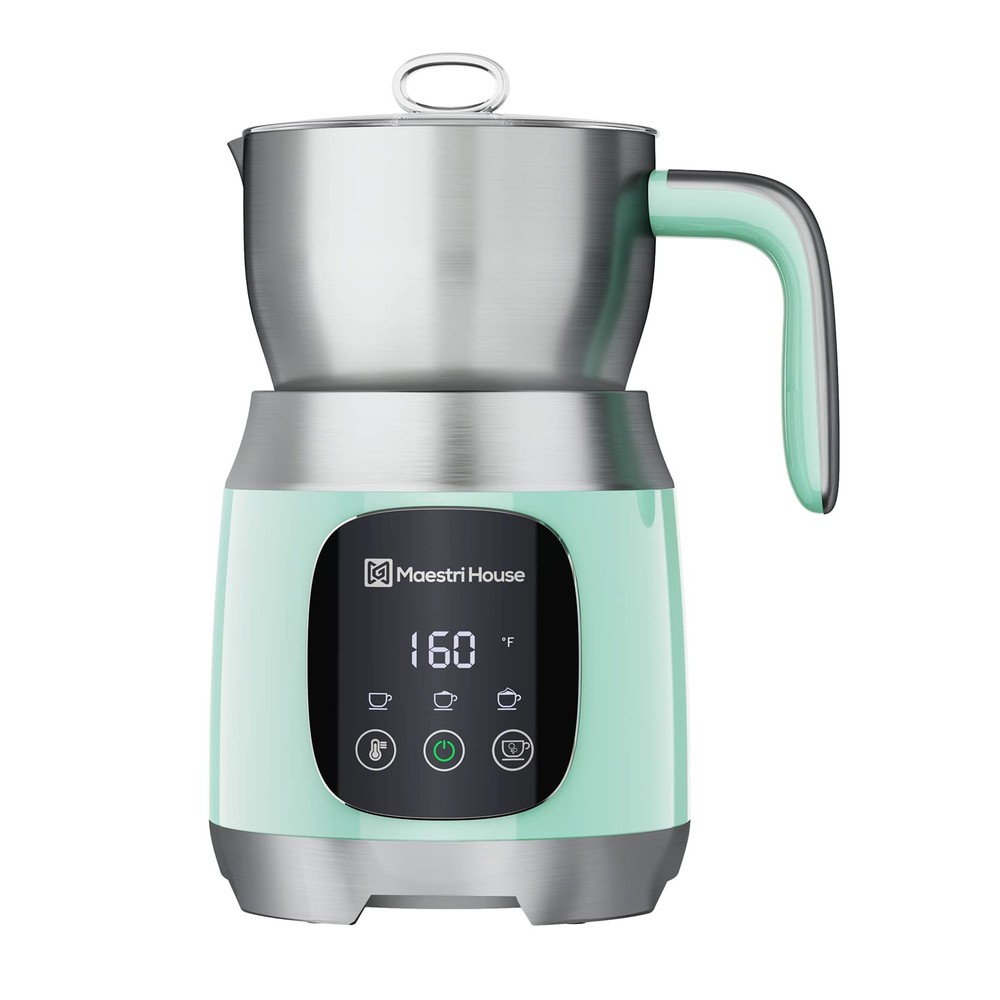 21OZ Adjustable Milk Frother with Variable Temperature and Froth Thickness