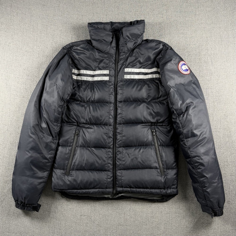 Canada Goose Mens Black Puffer Jacket Size M Style 2071M Summit