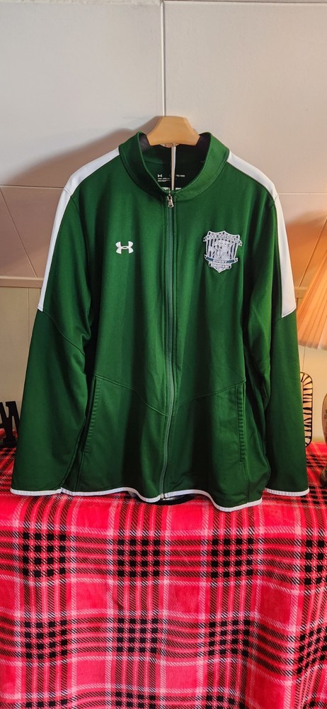 Under Armour Lake Catholic Rugby Green XXL Loose Light Jacket 2013