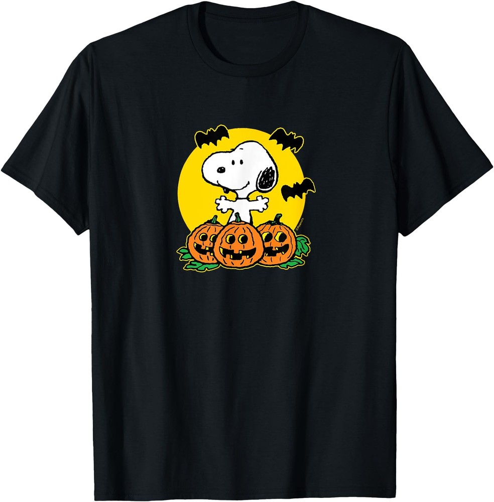 Peanuts   Snoopy Pumpkin Patch Halloween T Shirt Me