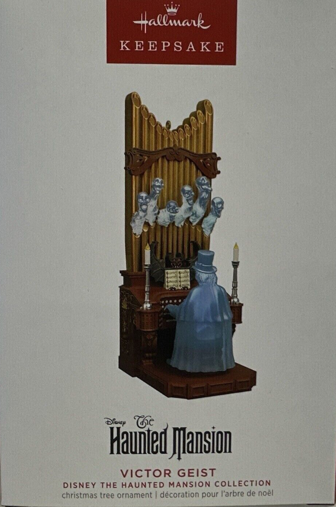 2024 Hallmark Keepsake Disney The Haunted Mansion Victor Geist Ornament
