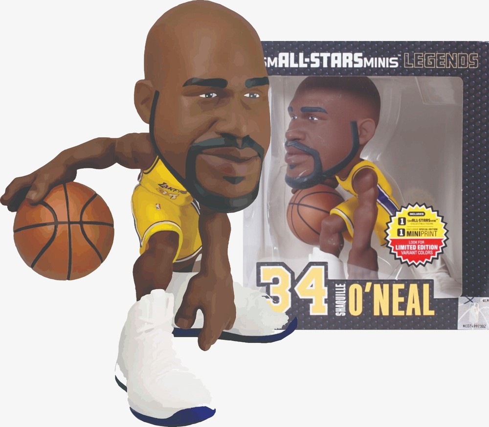 Shaquille O'Neil NBA sm All-Stars Minis Legend Figure Brand NEW!