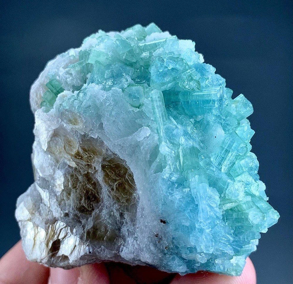 592 Carat Bunch Of Tourmaline Crystal  Specimen From Afghanistan