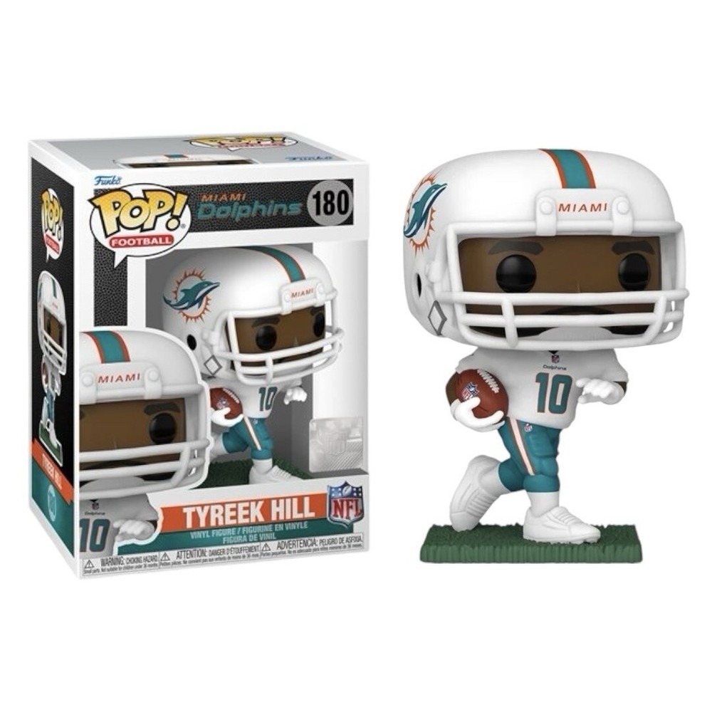 Miami Dolphins Tyreek Hill Funko Pop #180 NFL Vinyl Figure  