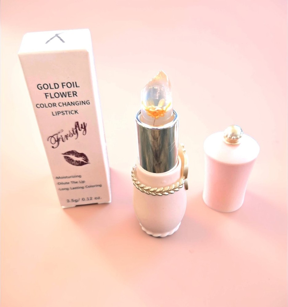 Yellow Flower Color Changing Jelly Lipstick Moisturizing Lip Gel