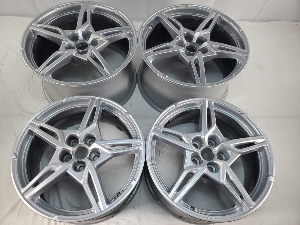 OEM 2020-2024 Chevy Corvette C8 Bright Silver 19