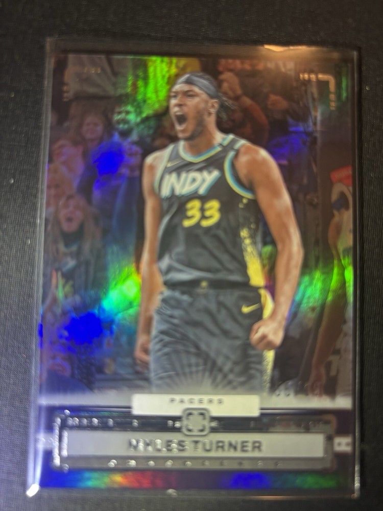 2023-24 PANINI PHOTOGENIC SILVER MYLES TURNER 55/99 Indiana Pacers #57