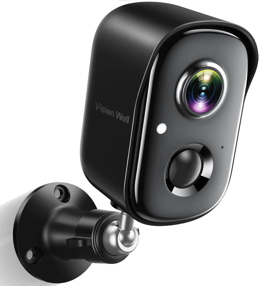 2K Wireless Outdoor Security Camera with AI Motion Detection and Spotlight  