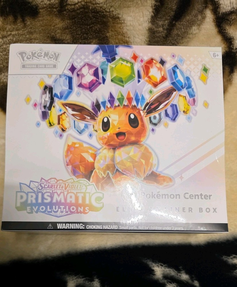 Pokemon TCG S&V Prismatic Evolutions Elite Trainer Box ETB Pokémon Centre