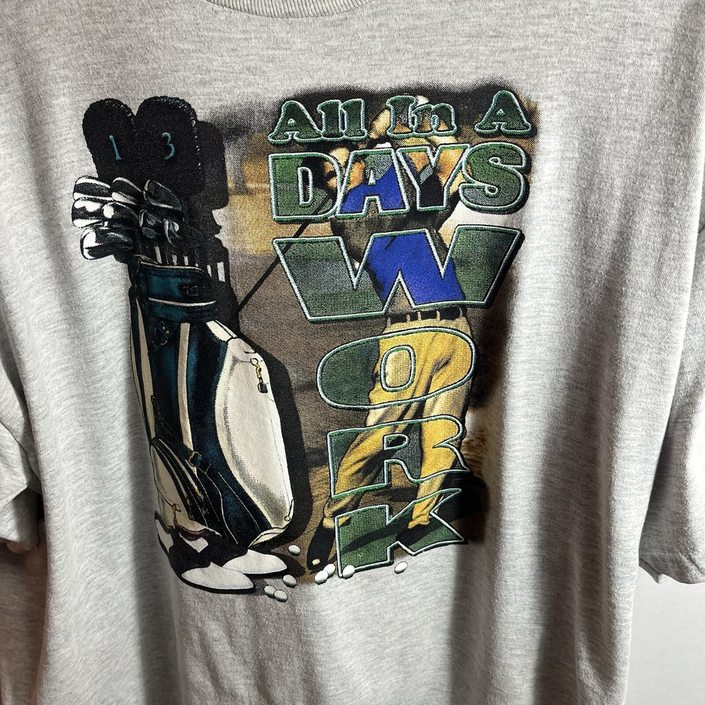 Vintage Y2K Golfing Shirt Men’s Xl