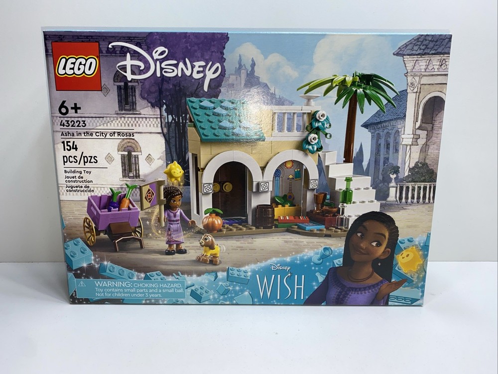 Lego Asha in the City of Rosas Empty Box for Collectors and Display