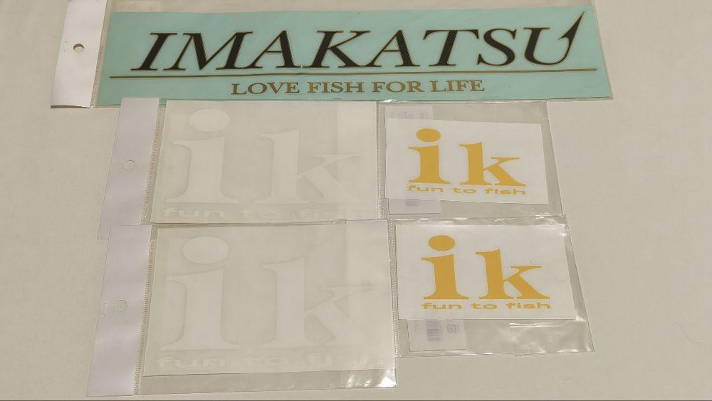 Fishing Lure Imakatsu Sticker Set