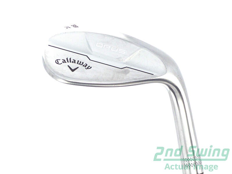 Callaway Opus Platinum Chrome 58° LW Steel Wedge Flex Right 35.0i Mint