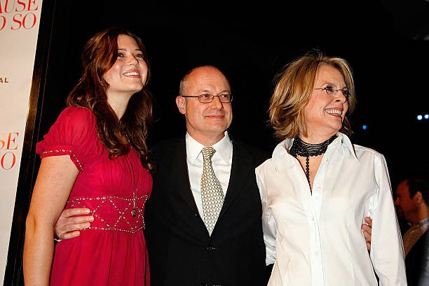Actress Mandy Moore producer Paul Brooks actress Diane Keaton arri- Old Photo
