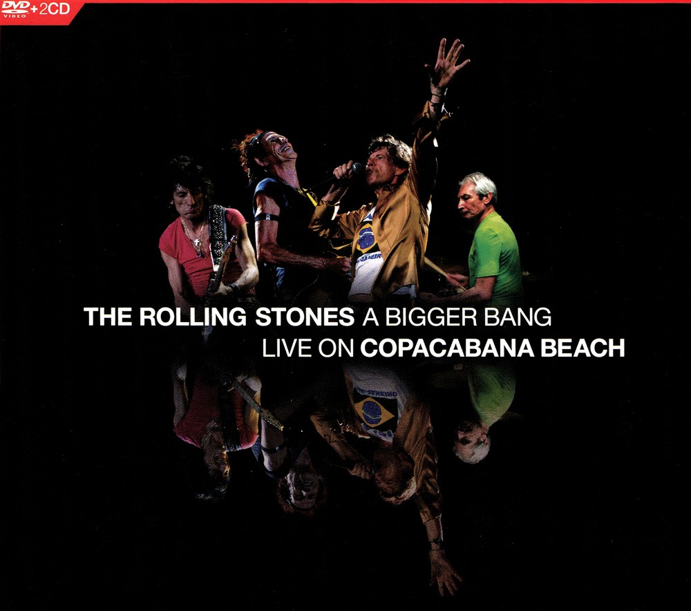 THE ROLLING STONES A BIGGER BANG: LIVE ON COPACABANA BEACH [2CD/DVD] NEW CD & DV