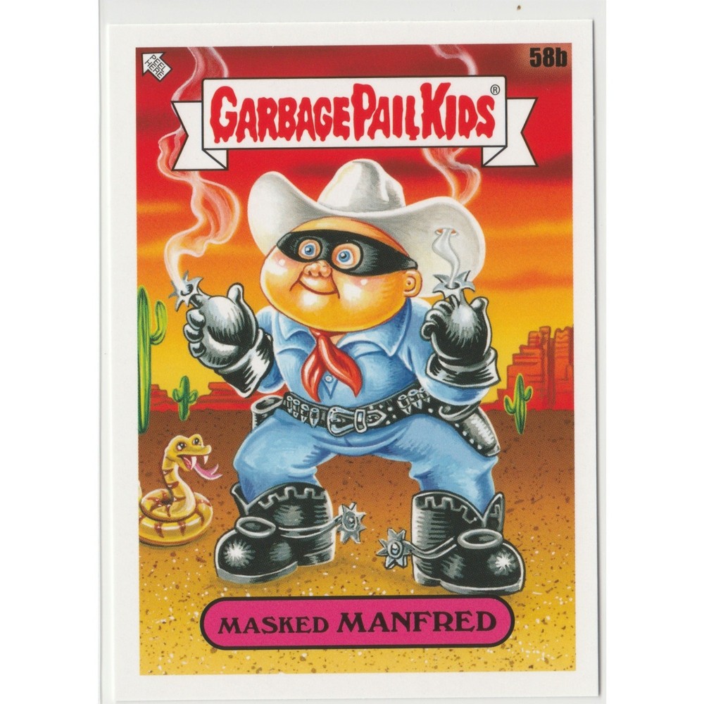 Masked Manfred Garbage Pail Kids GPK 2020 35th Anniversary Series #58b