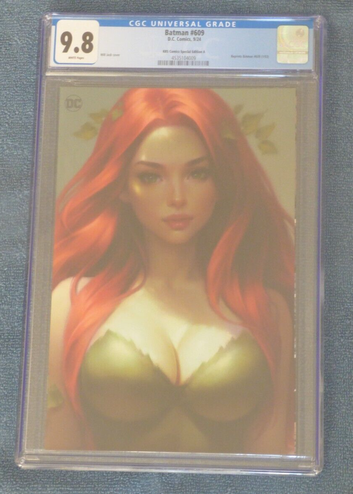 Batman #609 Jack Poison Ivy Variant CGC 9.8 Limited to 750
