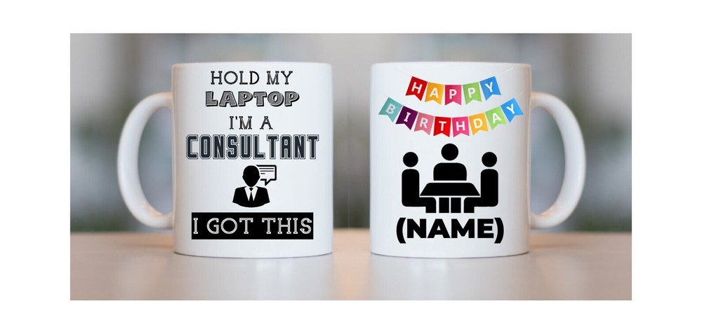 Consultant Custom Gift Mug Birthday Gift For Consultant Custom Consultant Gift