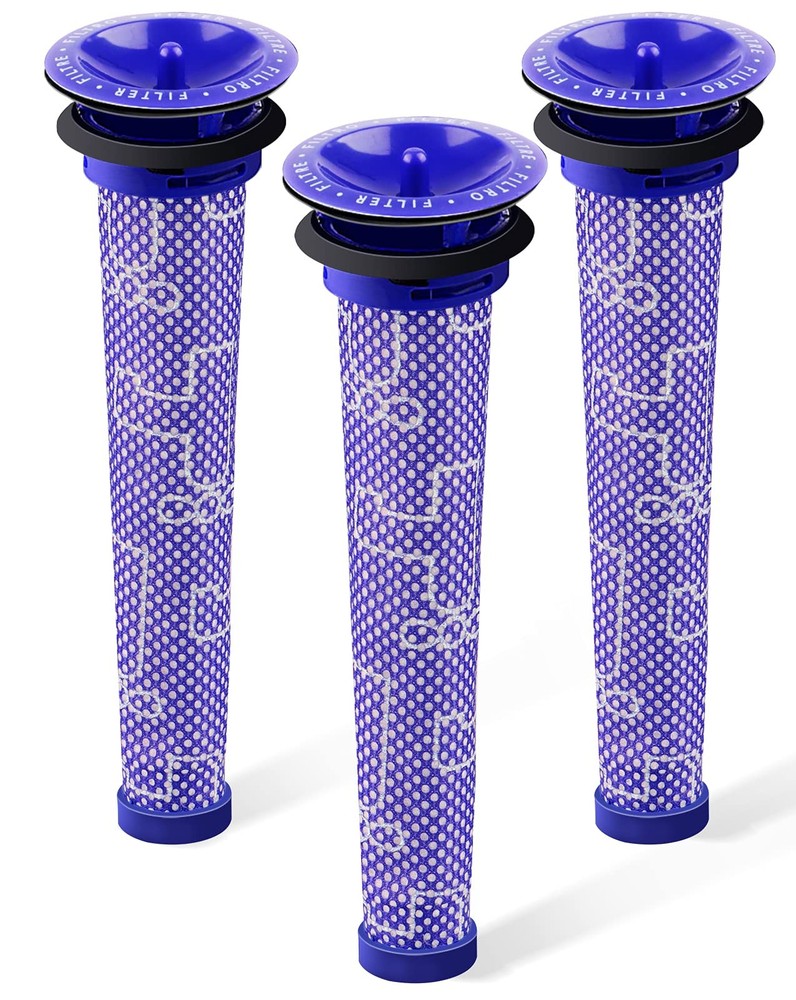 3Pack Dyson Vacuum Pre Filter Replacement Compatible with Select Models