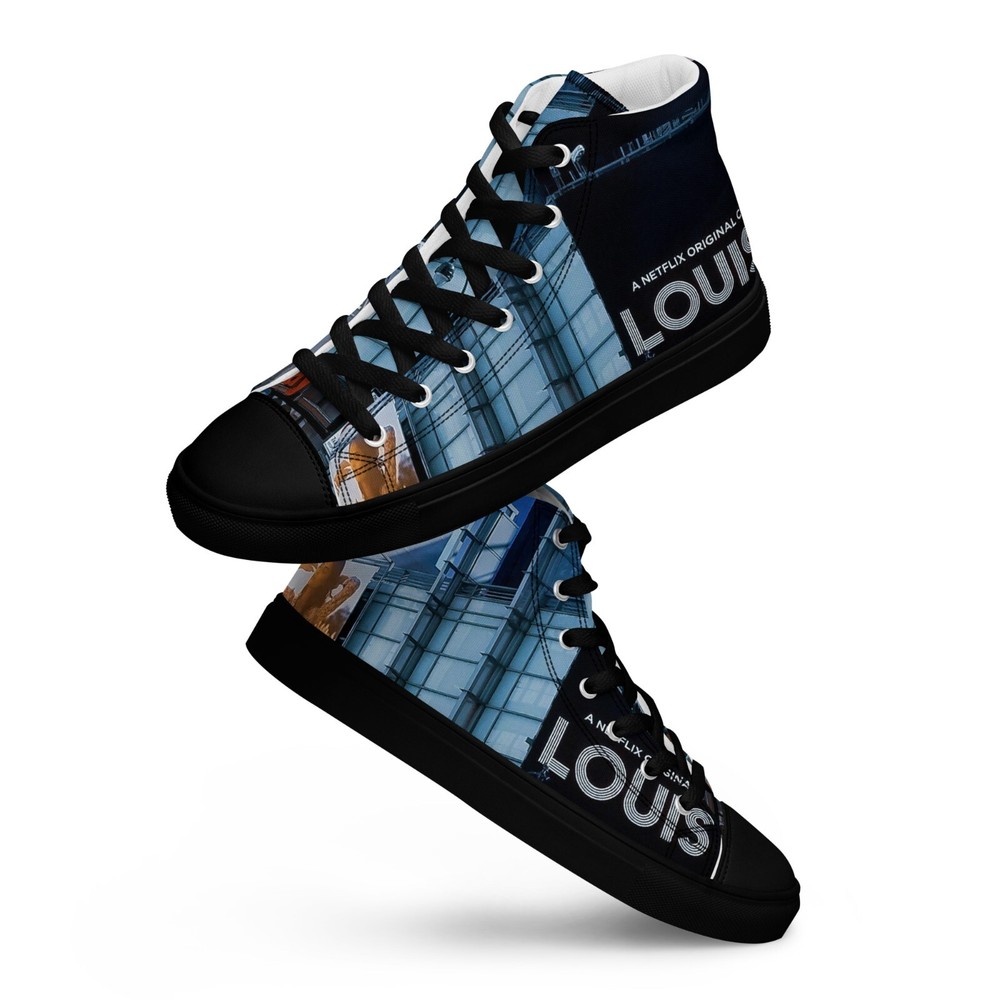 UVelsi USA New York Edition Canvas High Top Mens Premium City Sneakers