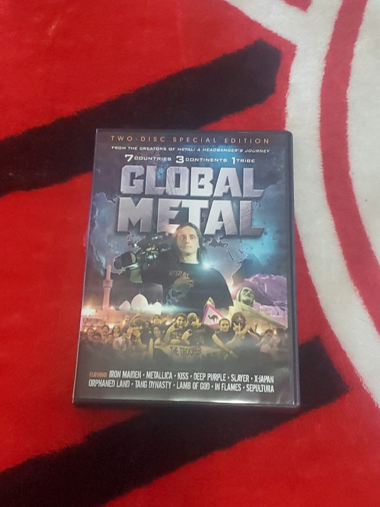 Heavy Metal Legends DVD Set – Kiss Metallica Slayer Deep Purple Iron Maiden Rare Collectors Edition