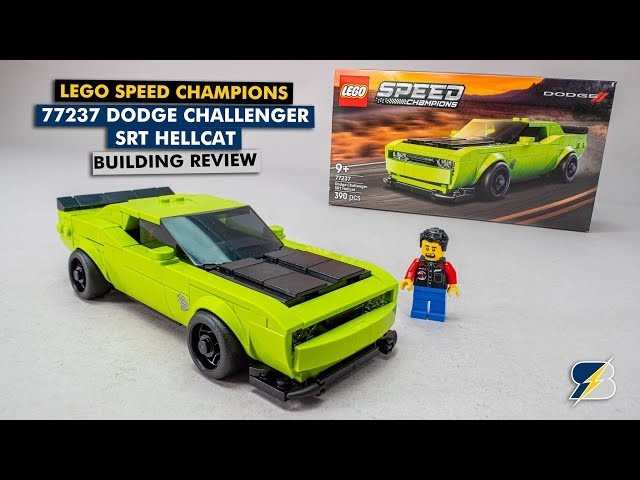 LEGO Speed Champions 77237 Dodge Challenger SRT Hellcat - 100% Complete & Boxed