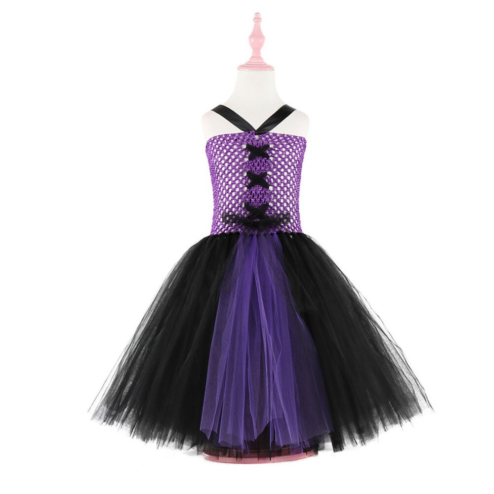 Girls Witch Dress Halloween Costume for Birthday Gift