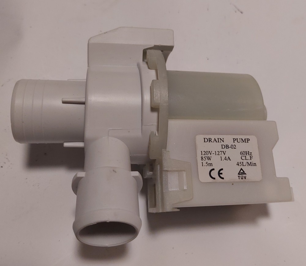 Drain Pump Motor DB-02 120V-127V 60 Hz 8.5W 1.4A CL.F 1.5m 45L/Min