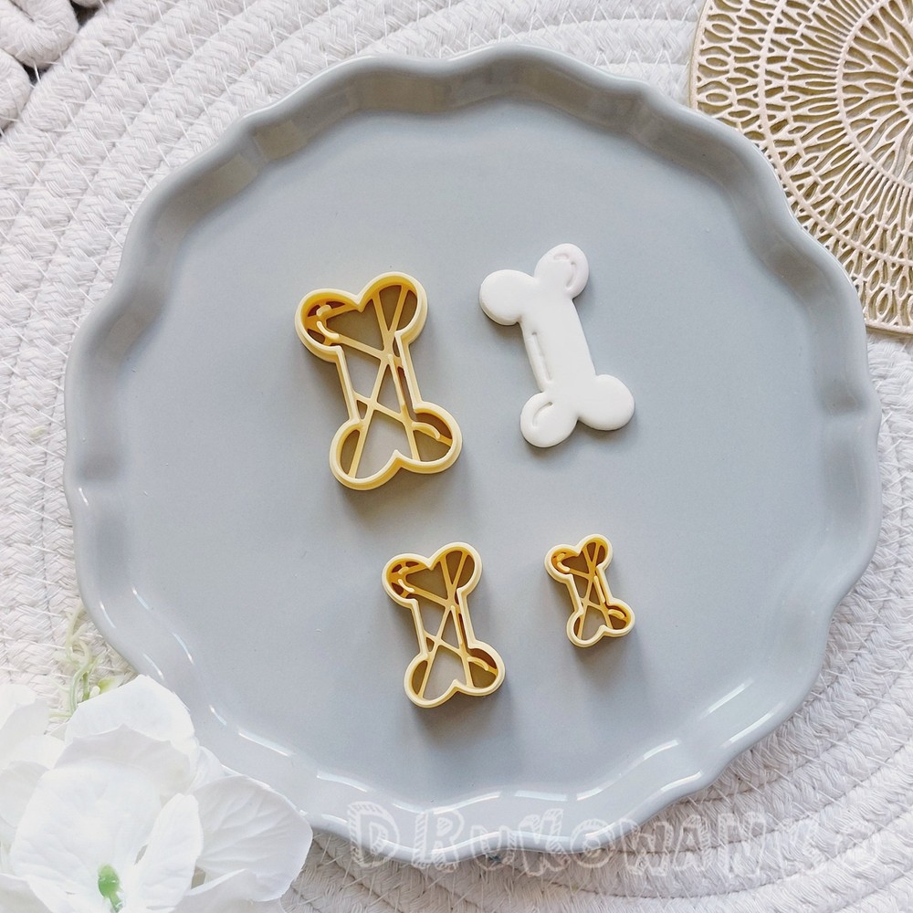 Animal Bone Biology Science Polymer Clay Earring Cutter