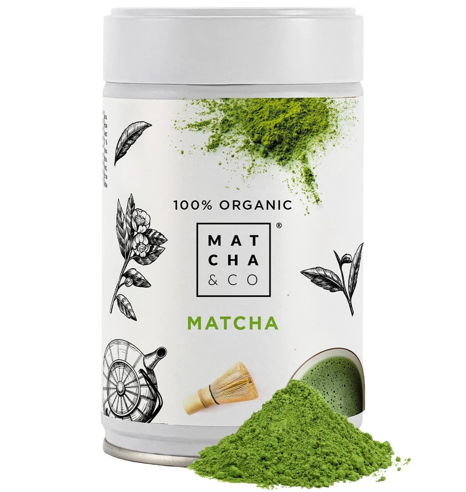 100% Organic Matcha Tea [ceremonial grade]. Organic Green Tea Powder from Jap...