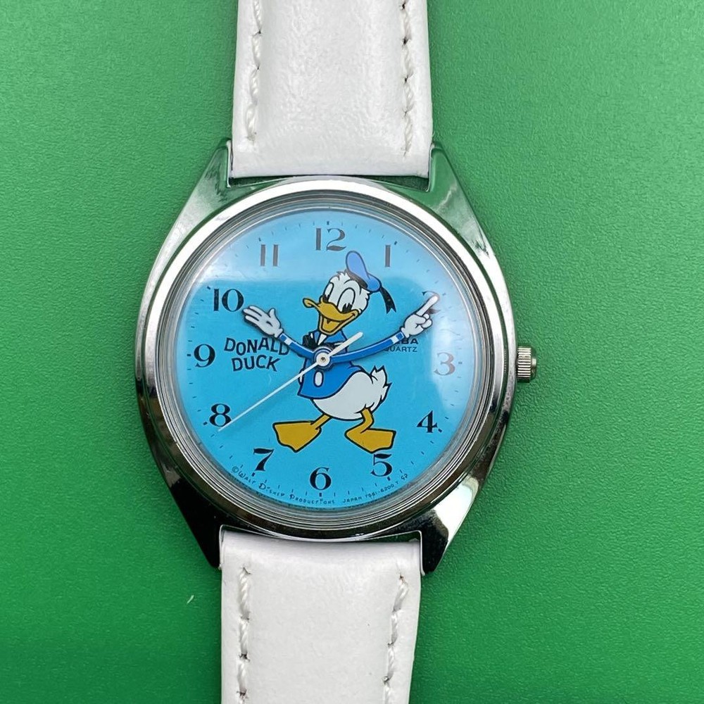Vintage Disney Donald Duck Quartz Watch 90s Deadstock Collectible  