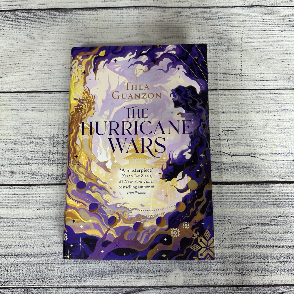 Waterstones Hurricane Wars exclusive special hardback edition with sprayed edges