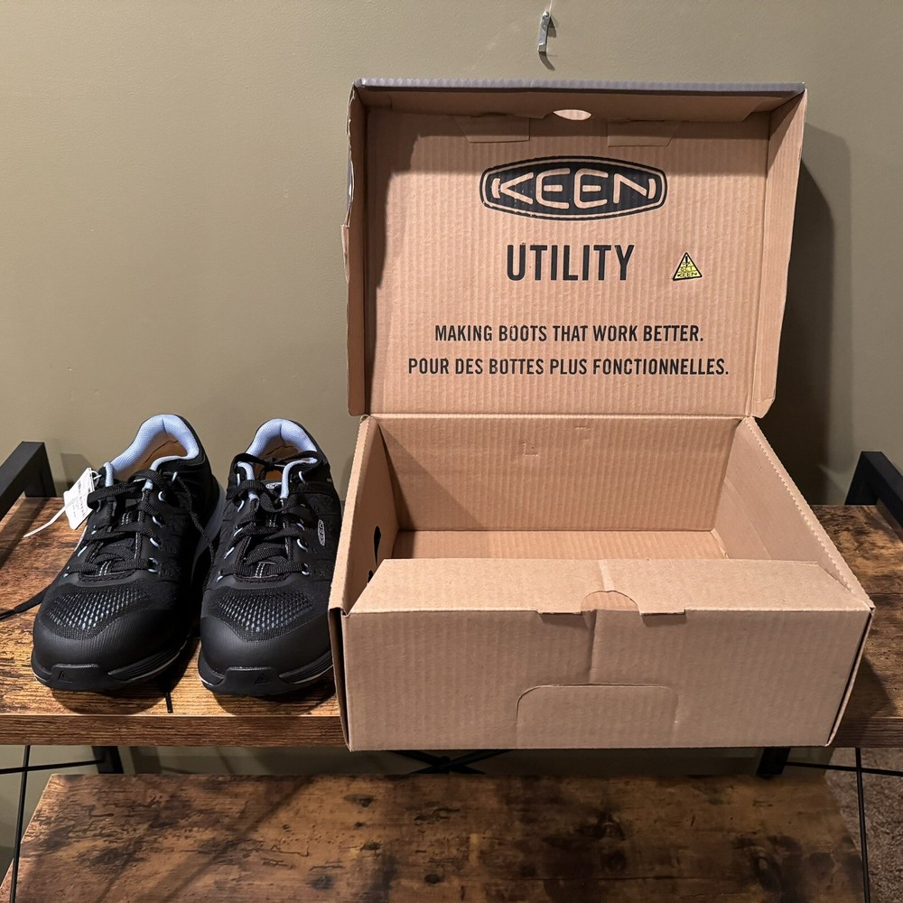 KEEN Utility Women's Vista Energy Composite Toe Industrial Work Safety Shoes 7M