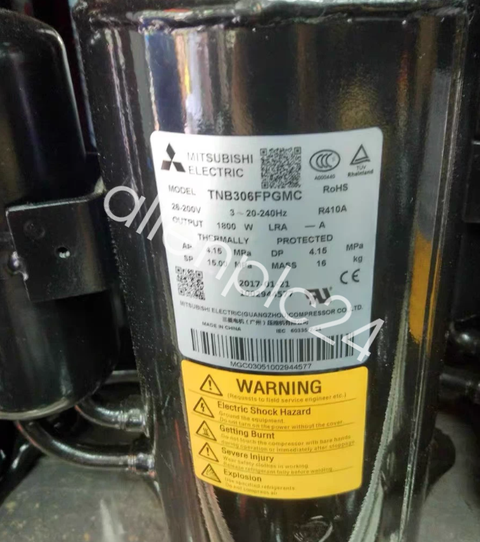 1PC  compressor brand new TNB306FPGMC FedEx or DHL