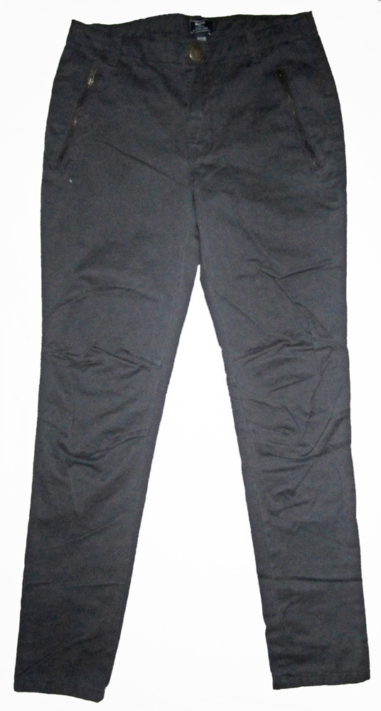 Gap Kids Charcoal Gray Skinny Fit Moto Utility Zipper Pocket Pants 6 7 $30 NWT