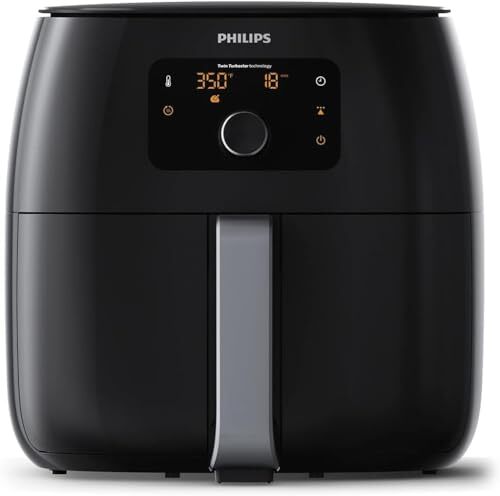 Philips Premium Airfryer XXL, Fat Removal Technology, 3lb/7qt, Rapid Air Tech...