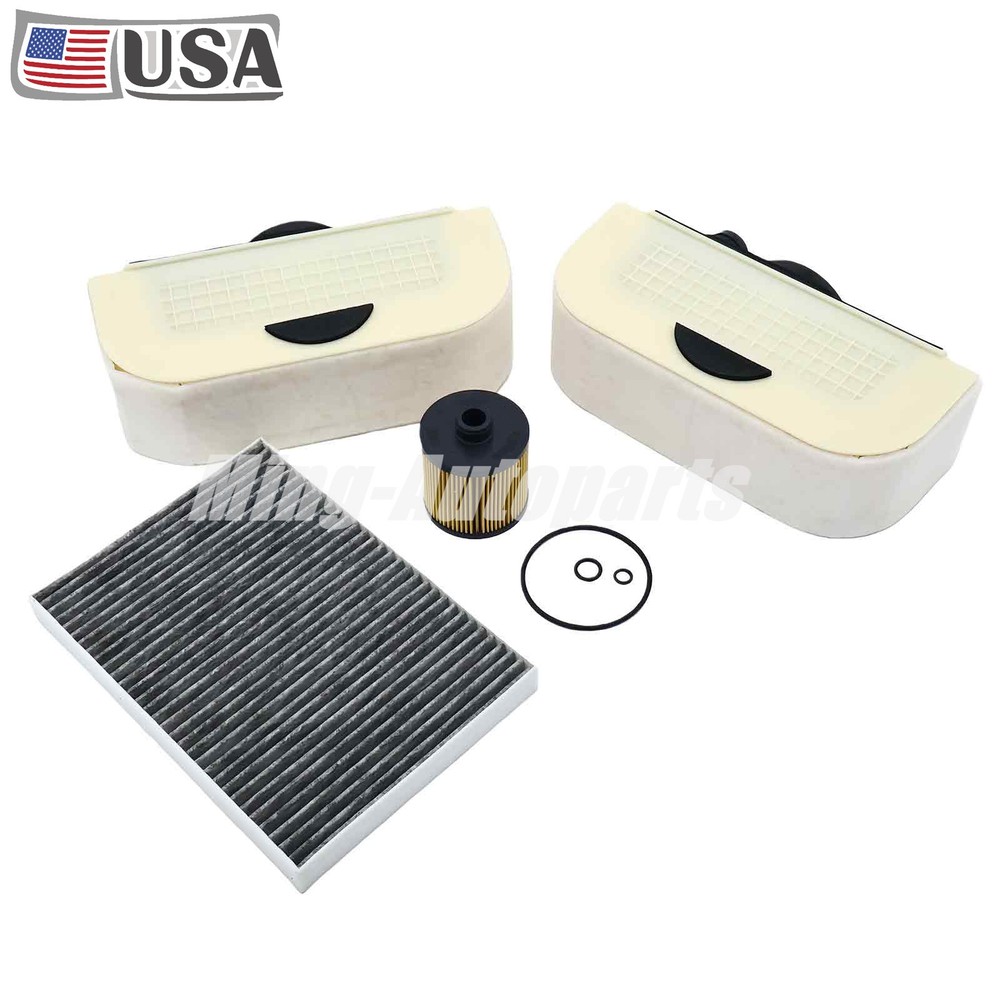 Fit for Bentley Bentayga W12 2017-2023 Oil Filter ＆ Air Filter & AC Filter Kit