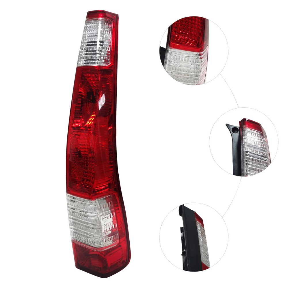 High-Quality Red & Clear Lens Tail Light Rear Passenger Lamp Compatible with Honda CR-V CRV 2005 2006 Models