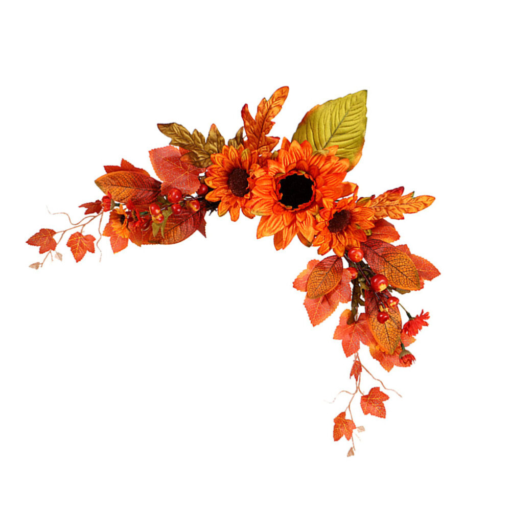 Thanksgiving Mailbox Swag Fall Door Autumn Garland Decor Hanging